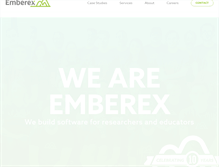 Tablet Screenshot of emberex.com
